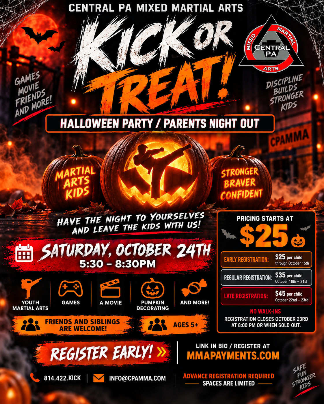 Kick or Treat Party